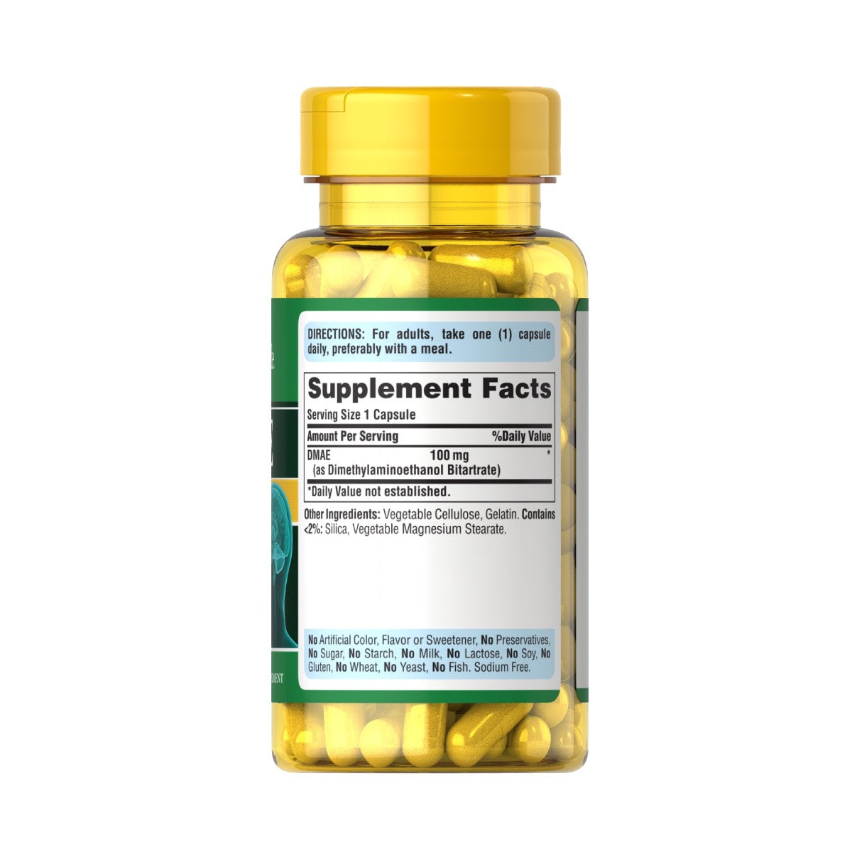 Puritan's Pride, DMAE 100 mg