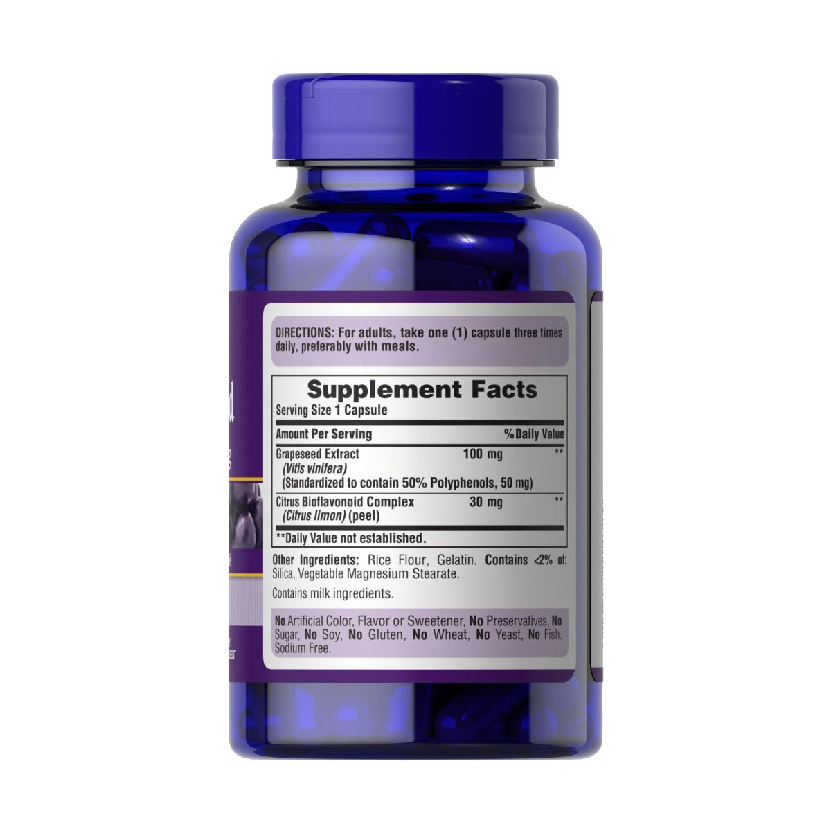 Puritan's Pride, Extracto de semilla de uva 100 mg
