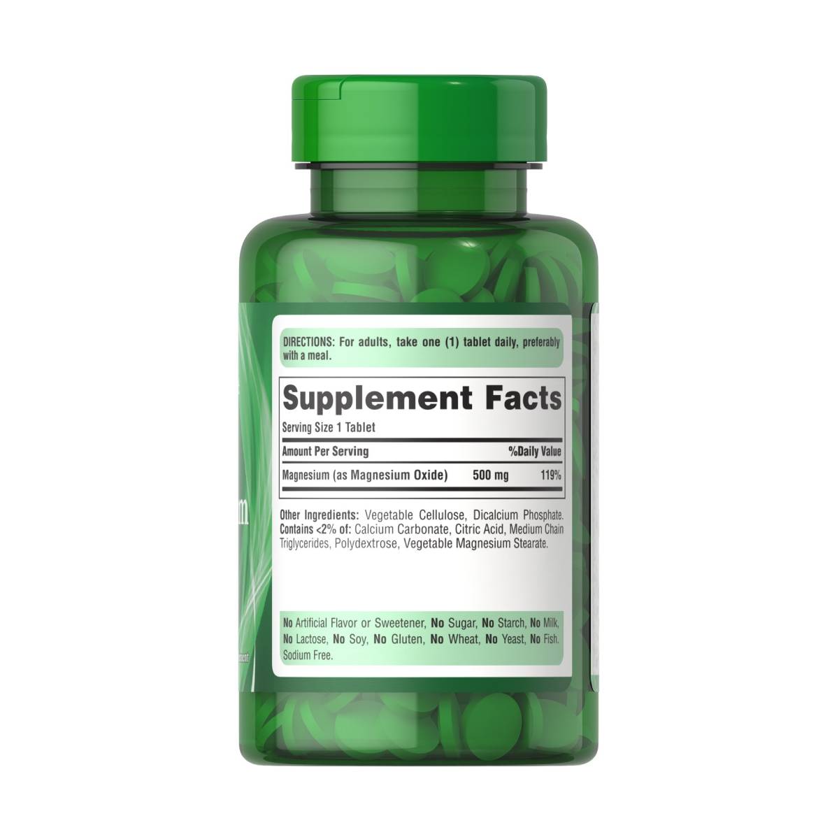 Puritan's Pride, Magnesium 500 mg