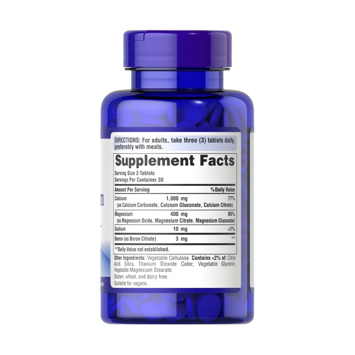 Puritan's Pride, Calcium Magnesium Plus Boron