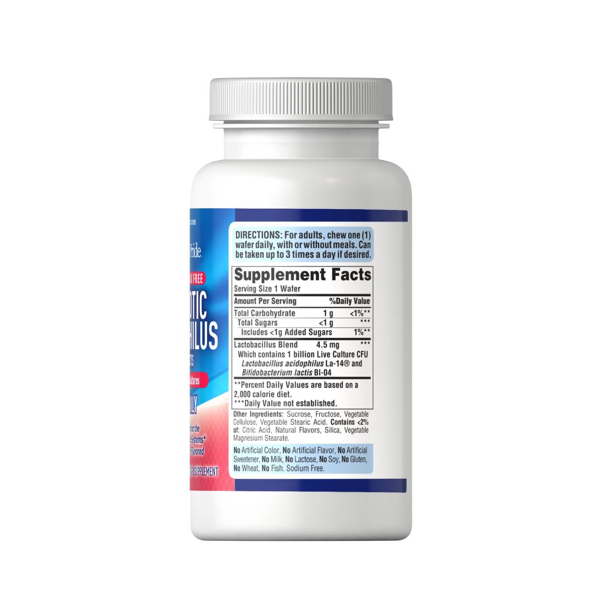 Puritan's Pride, Chewable Probiotic Acidophilus with Lactis