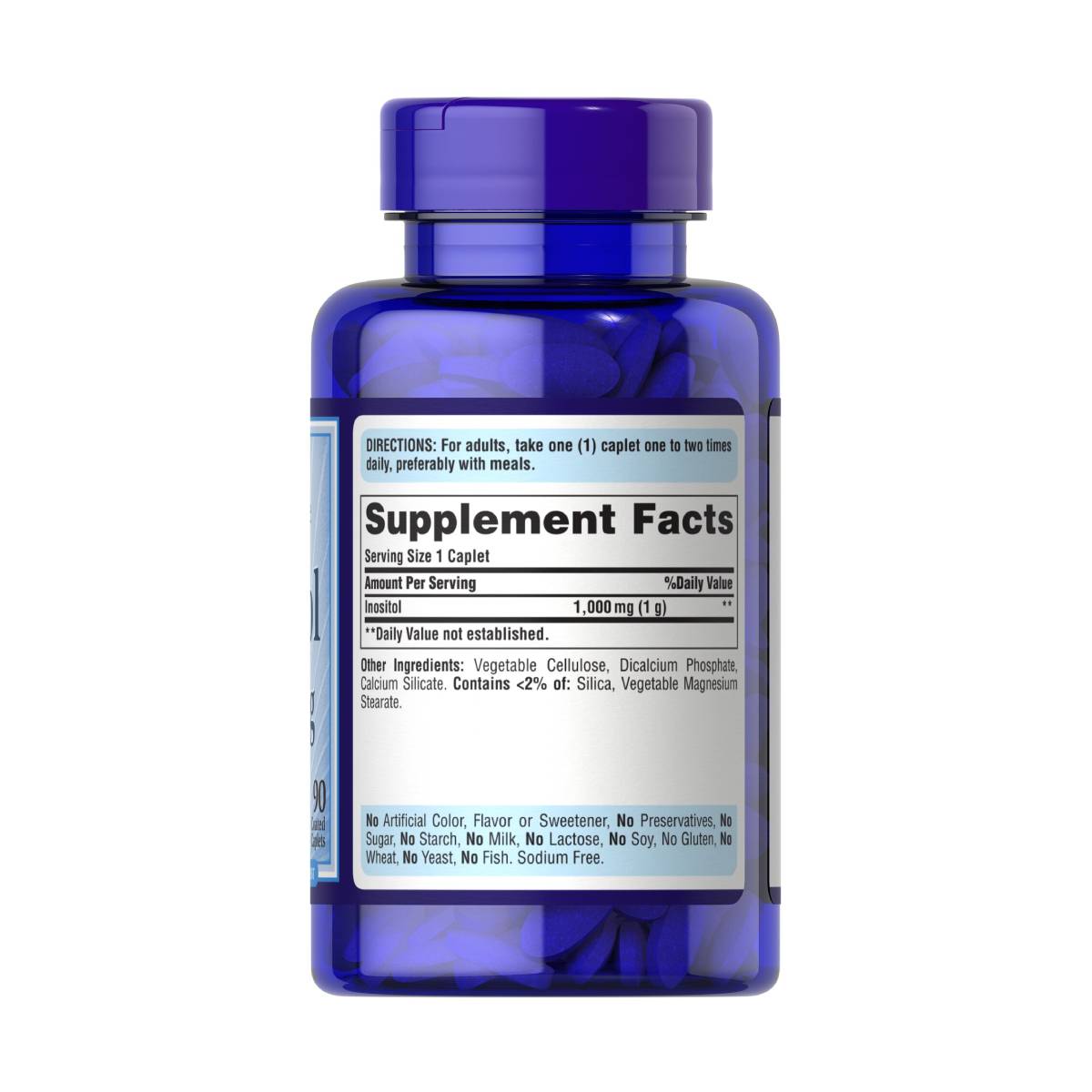 Puritan's Pride, Inositol 1000 mg