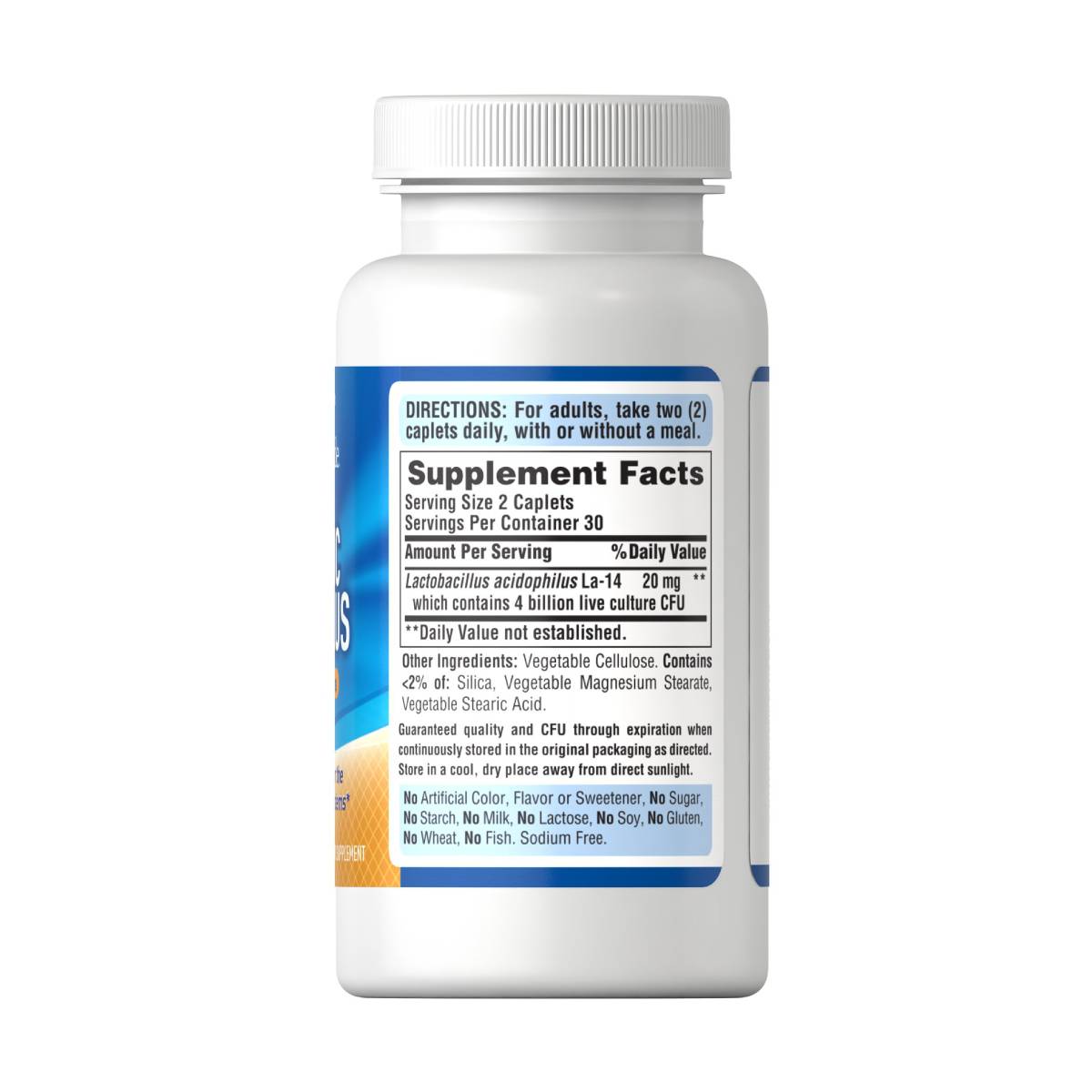Puritan's Pride, Probiotico Acidophilus
