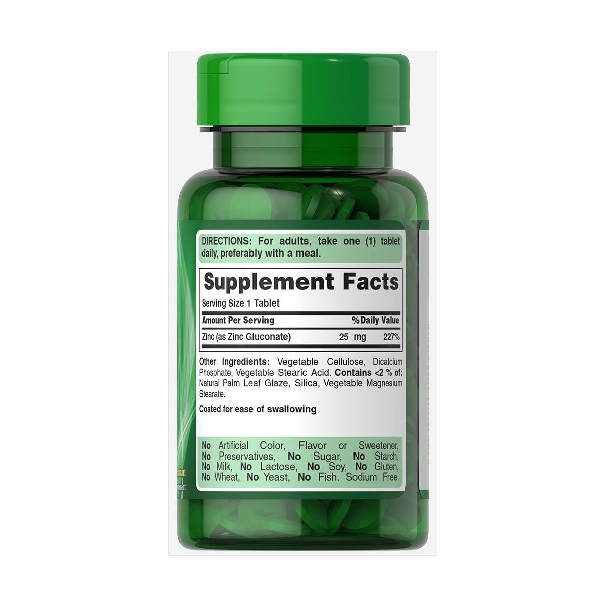 Puritan's Pride, Zinc 25 mg