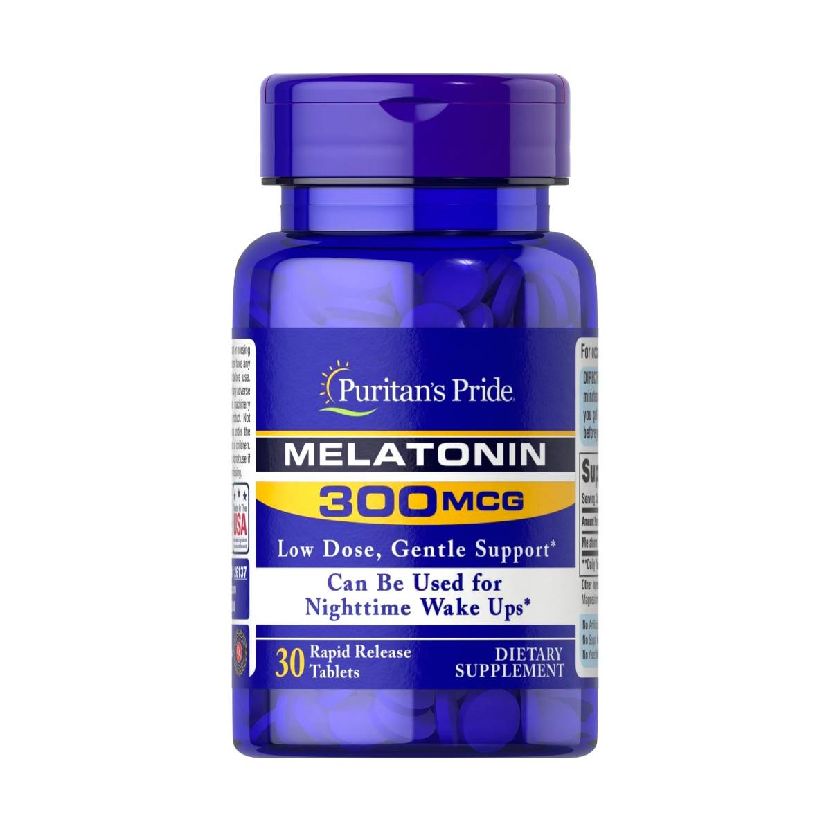 Puritan's Pride, Melatonin 300mcg