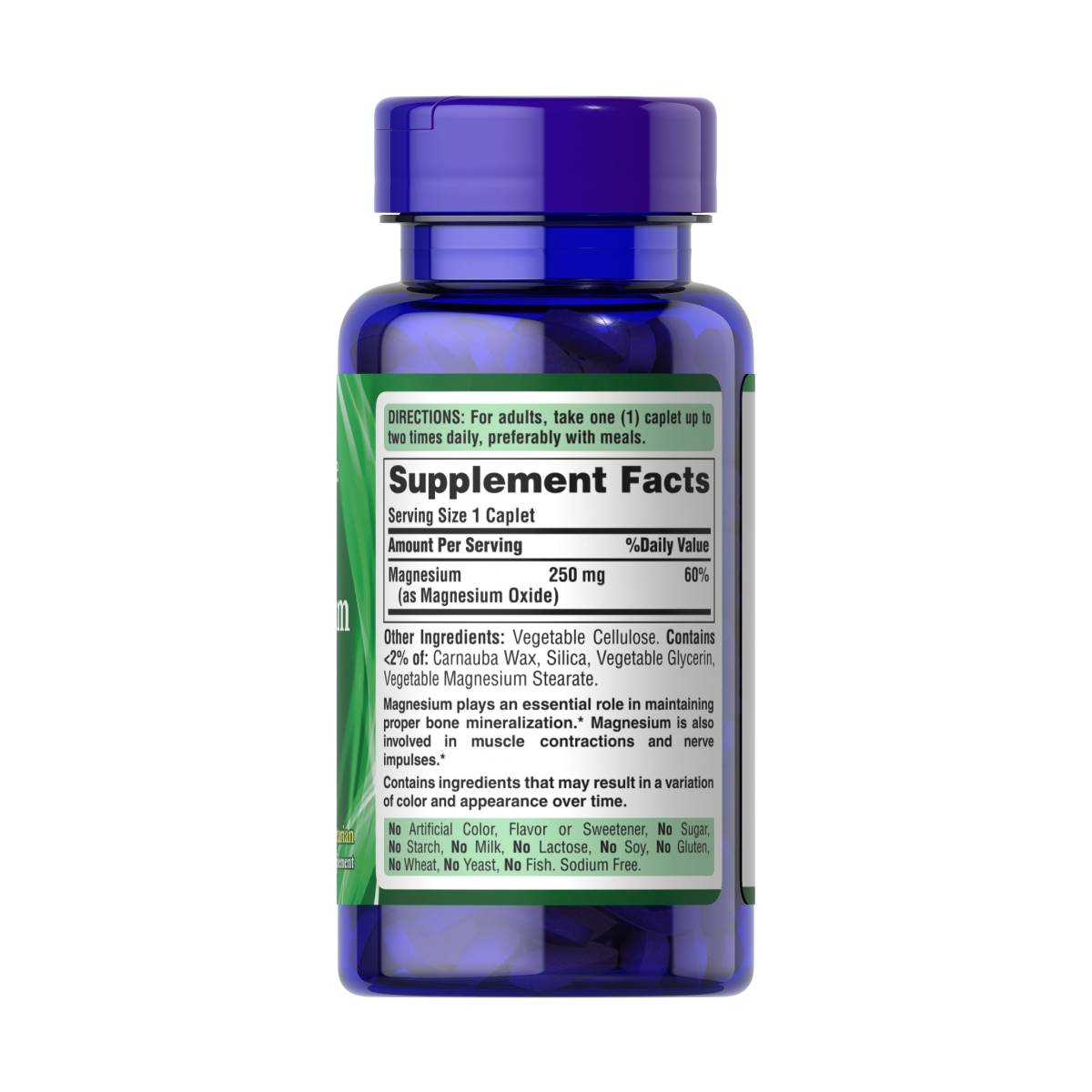 Puritan's Pride, Magnesium 250 mg