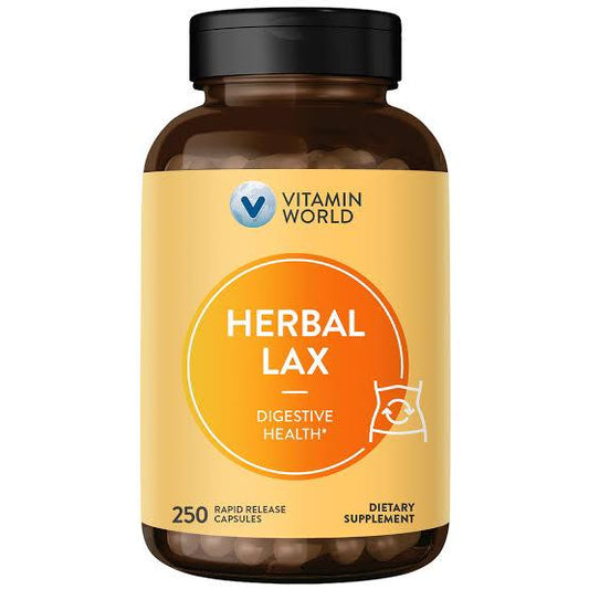 Vitamin World, herbal Lax 250 Capsulas