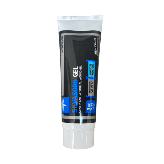 Medline, Silvasorb Gel 3oz, Silver Antimicrobial Wond Gel with Silver