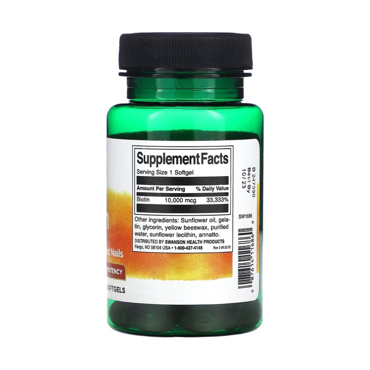 Swanson, Biotin 10,000 mcg