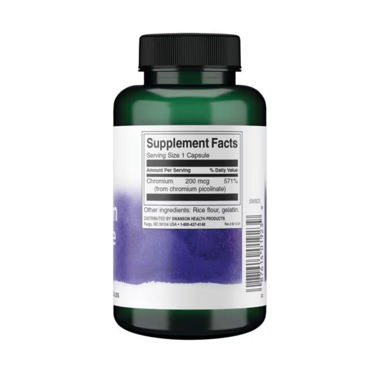 Swanson, Chromium Picolinate 200 mcg