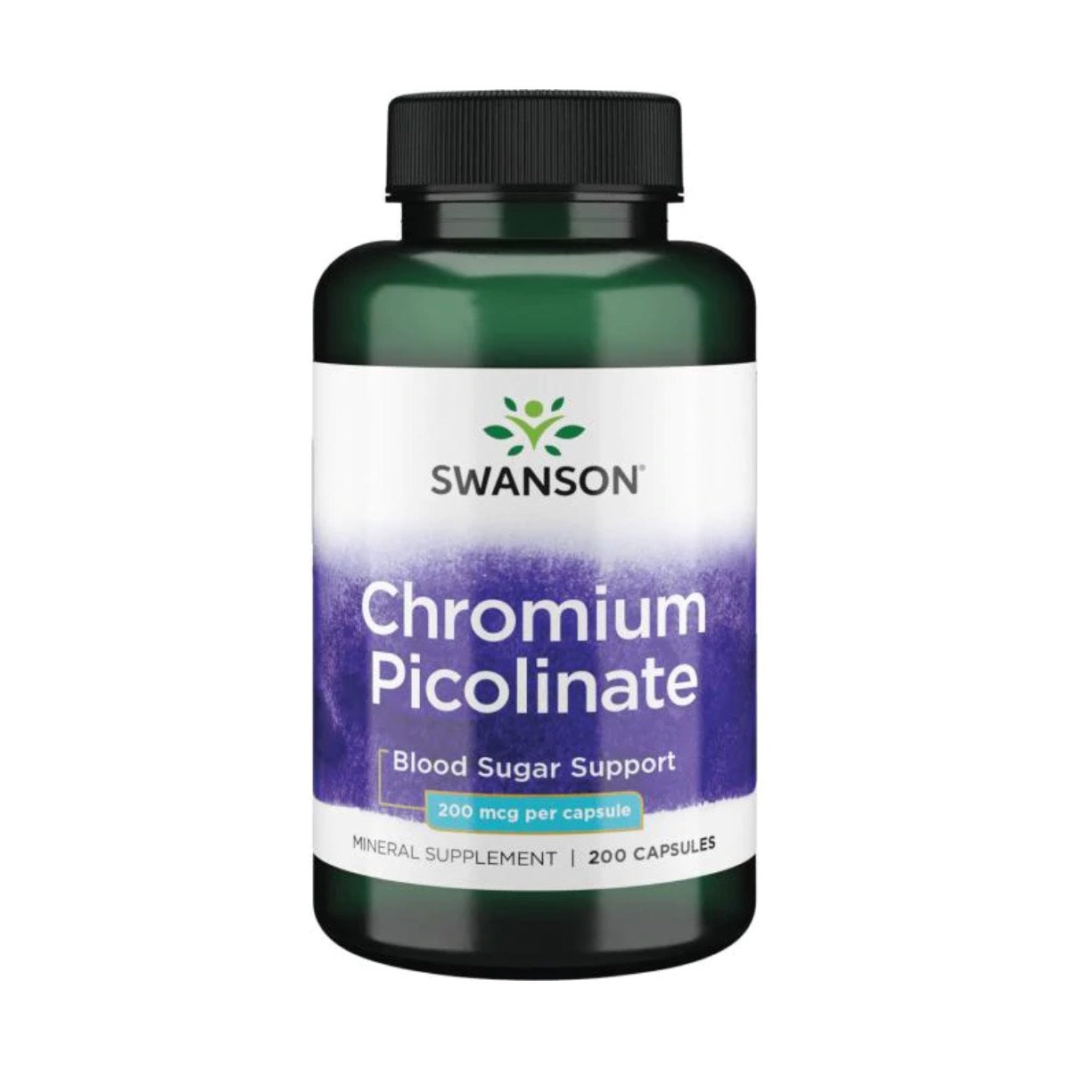 Swanson, Picolinato de cromo 200 mcg