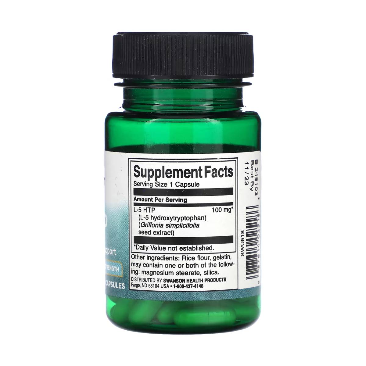 Swanson, 5-HTP 100 mg