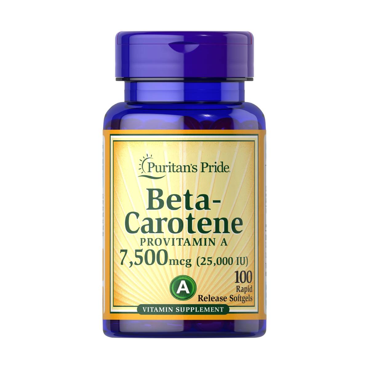 Puritan's Pride, Beta-Carotene 25,000 IU