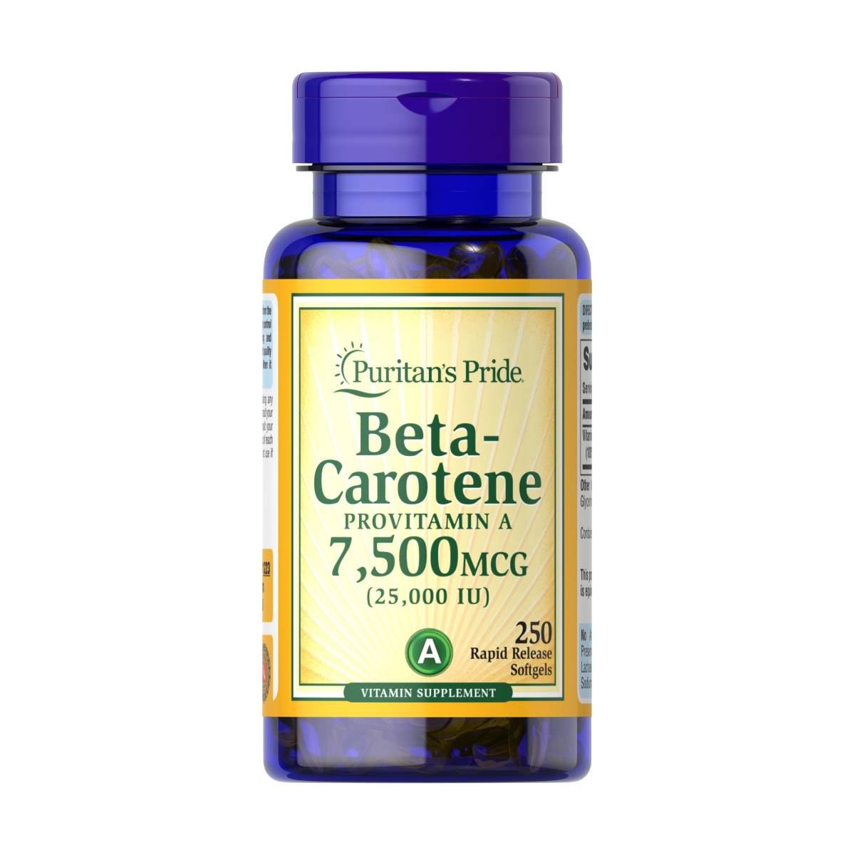 Puritan's Pride, Beta-Carotene 25,000 IU