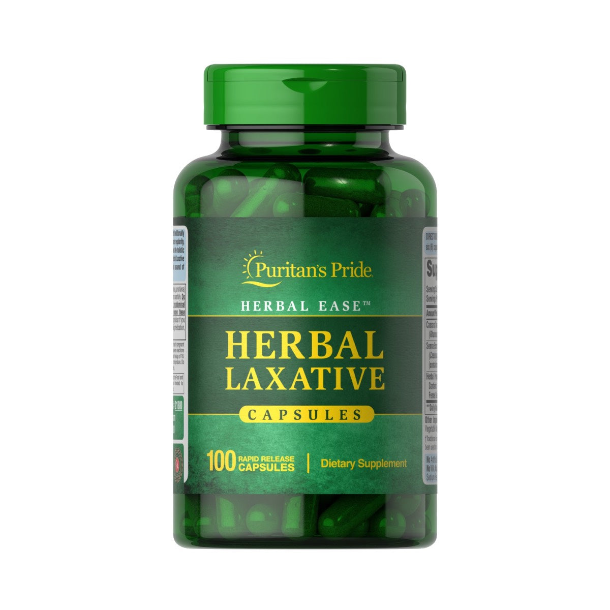 Puritan's Pride, Herbal Laxative Capsules | Puritans Pride, Laxante a base de hierbas
