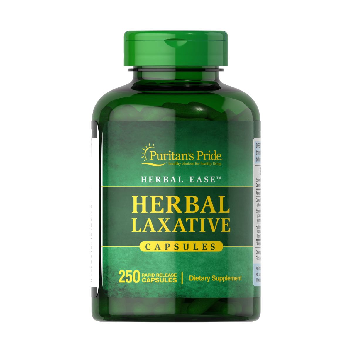 Puritan's Pride, Herbal Laxative Capsules | Puritans Pride, Laxante a base de hierbas Editar texto alternativo