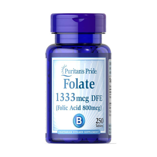 Puritan's Pride, Folate 1333 mcg DFE