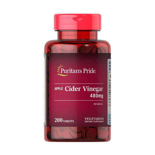 Puritan's Pride, Apple Cider Vinegar 480 mg
