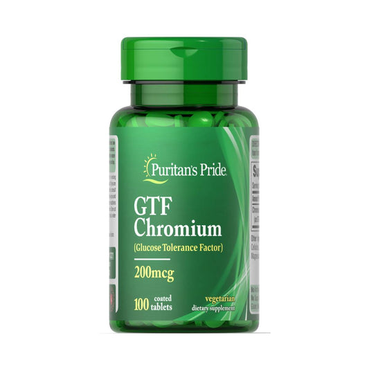 Puritan's Pride, GTF Chromium 200 mcg