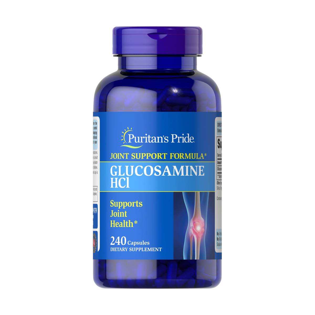 Puritans Pride, Glucosamina HCl 680 mg