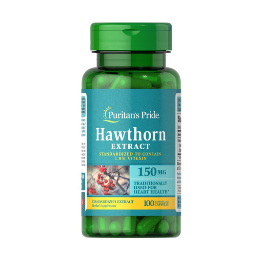 Puritan's Pride, Hawthorn Standardized Extract 150 mg