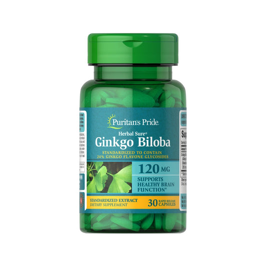Puritan's Pride, Ginkgo Biloba 120 mg