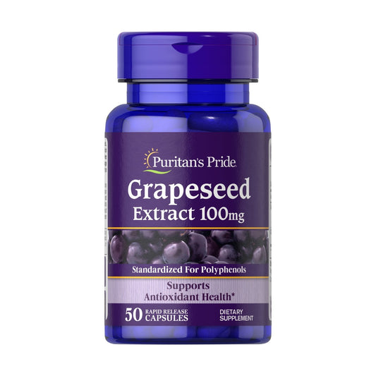 Puritan's Pride, Grapeseed Extract 100 mg