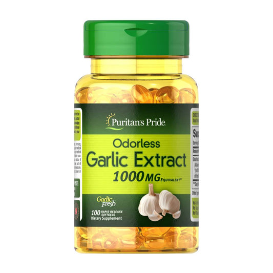 Puritan's Pride, Odorless Garlic 1000 mg