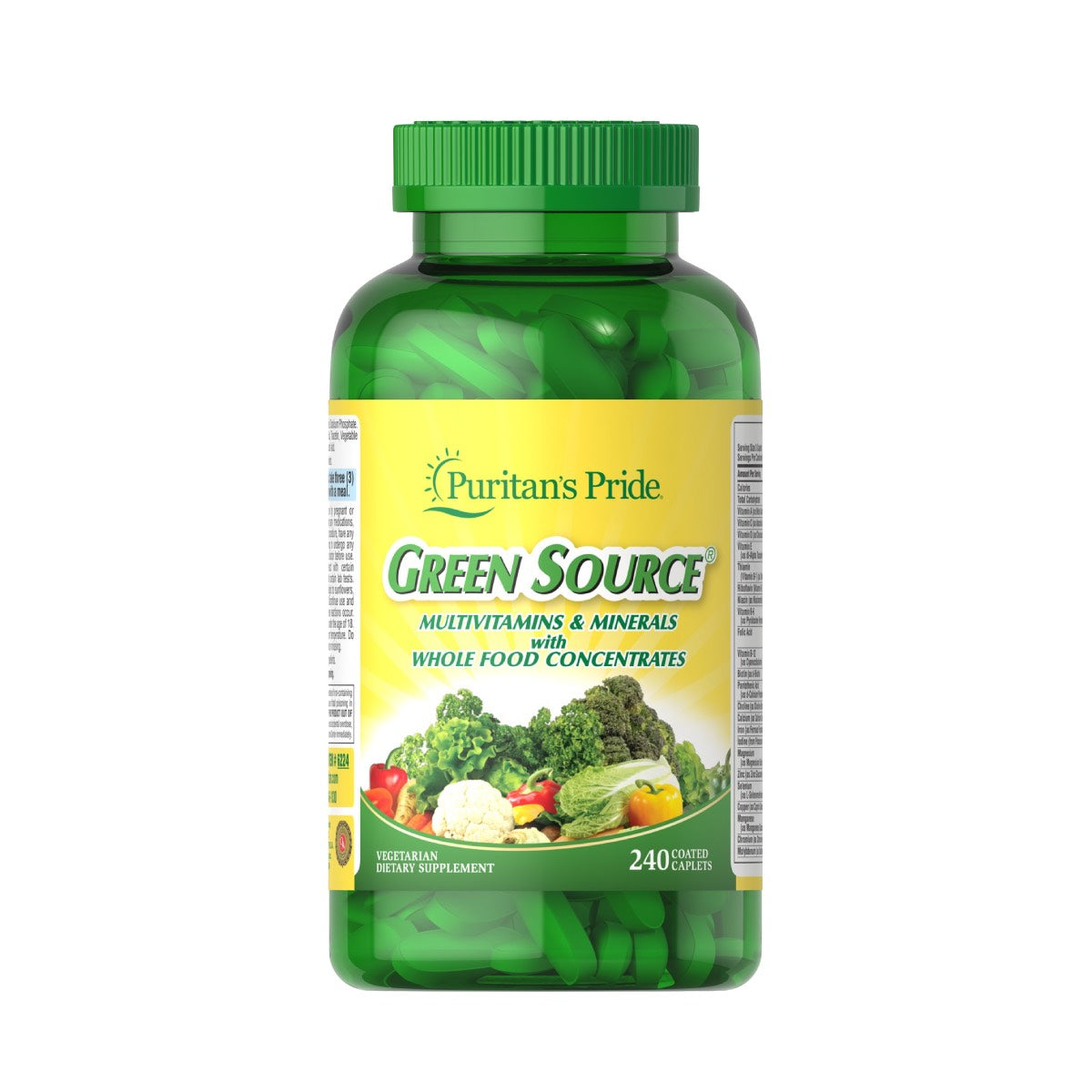 Puritan's Pride, Green Source Multivitamin & Minerals