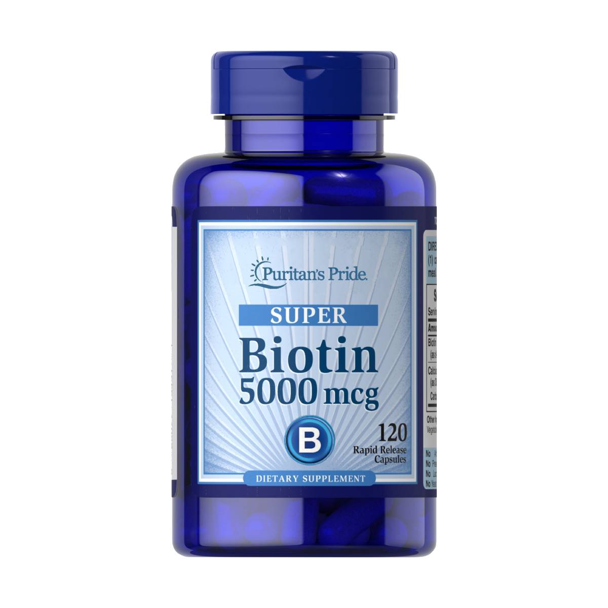 Puritan's Pride, Biotin 5000 mcg