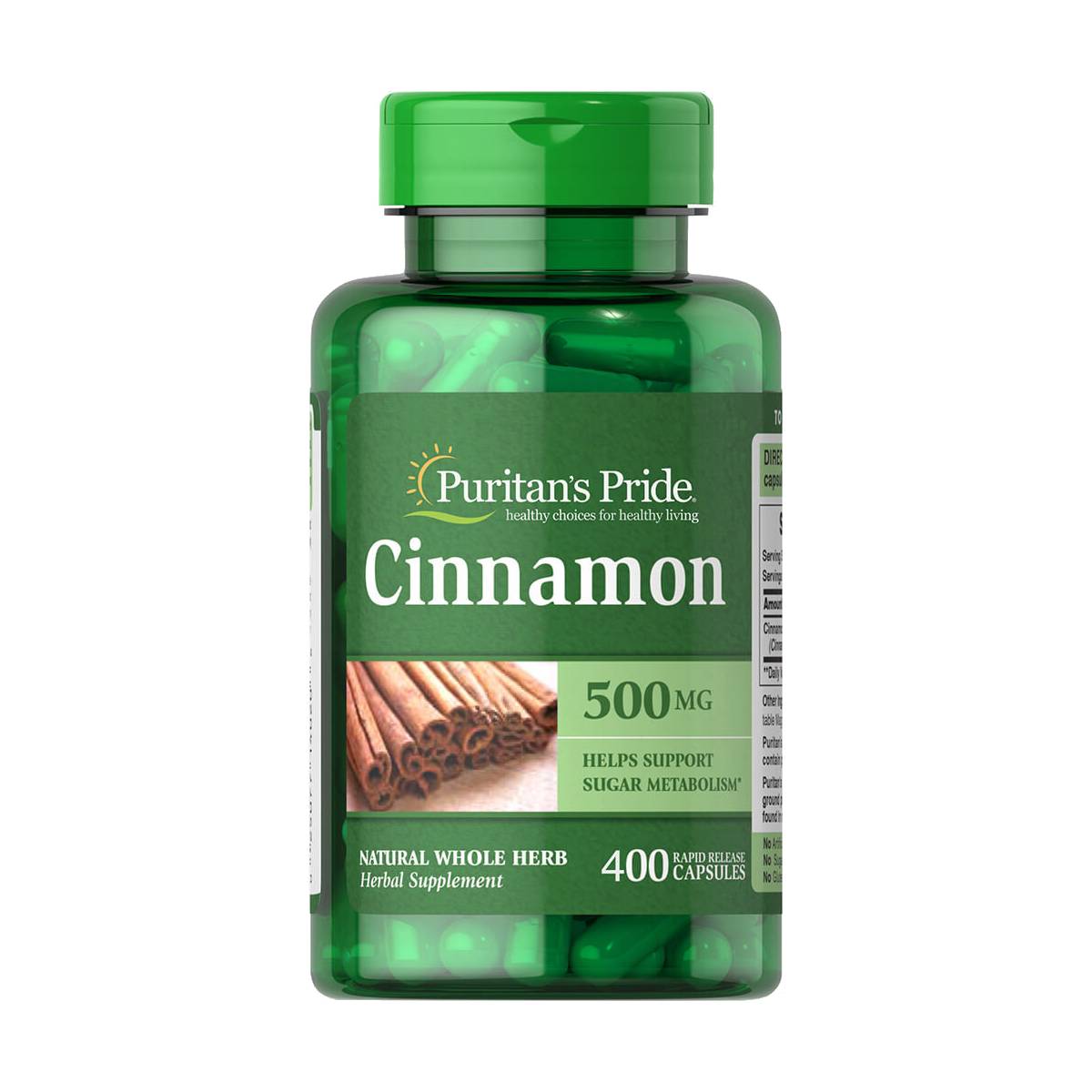Puritan's Pride, Cinnamon 500 mg