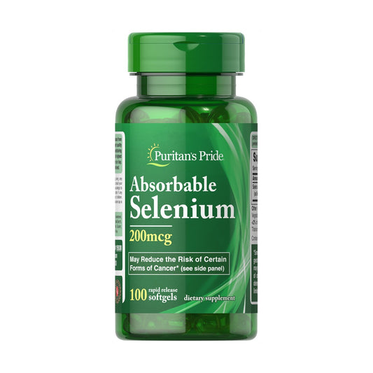 Puritan's Pride, Absorbable Selenium 200 mcg