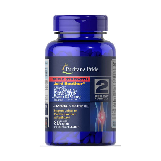 Puritan's Pride, Triple Strength Glucosamine Chondroitin with Vitamin D3