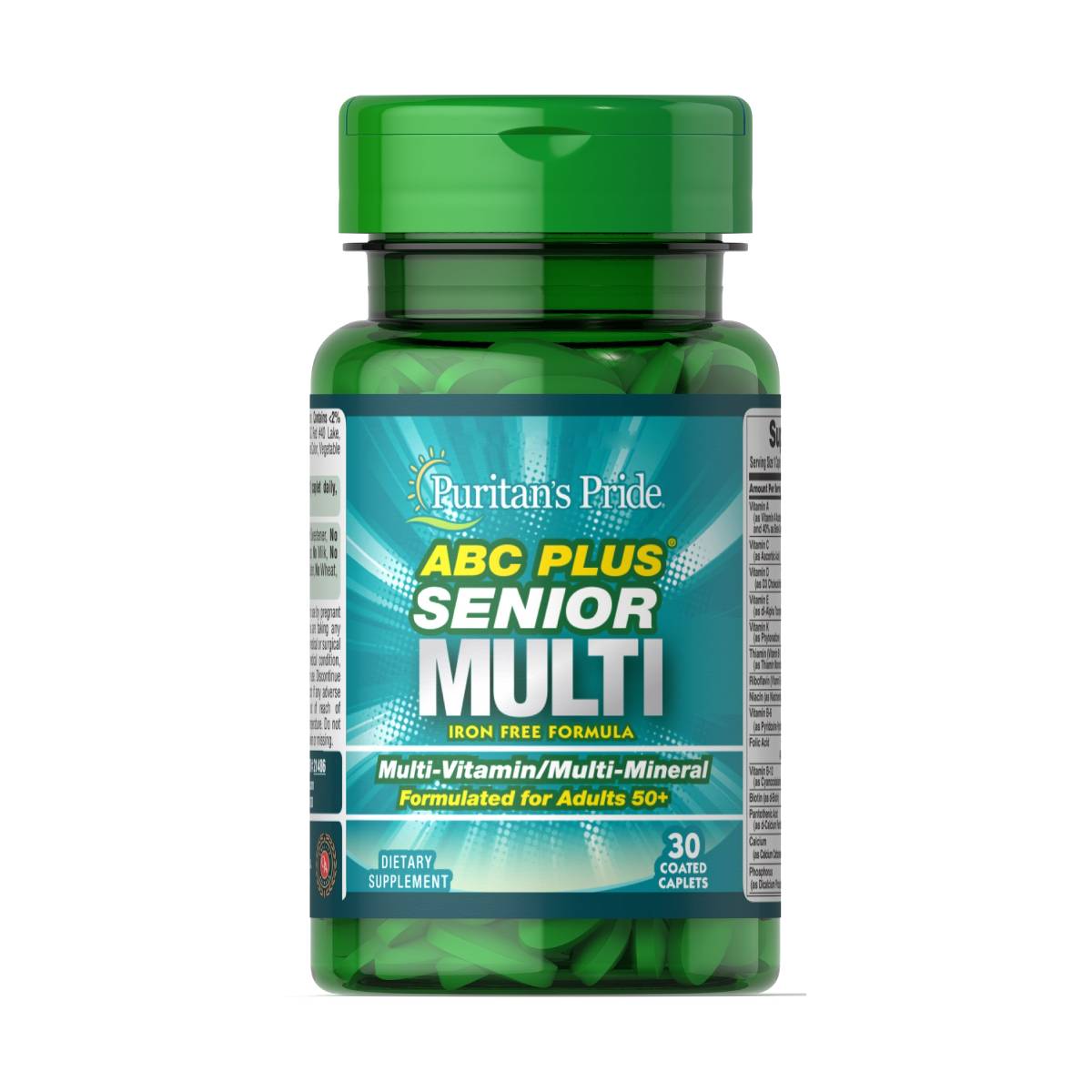 Puritan's Pride, ABC Plus Senior Multivitamin Multi-Mineral Formula