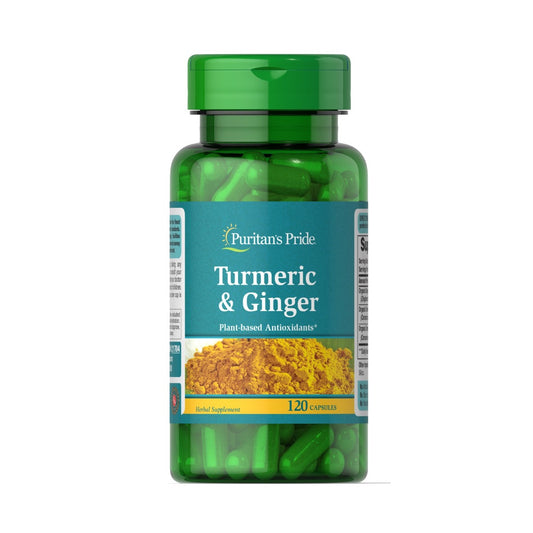 Puritan's Pride, Turmeric & Ginger