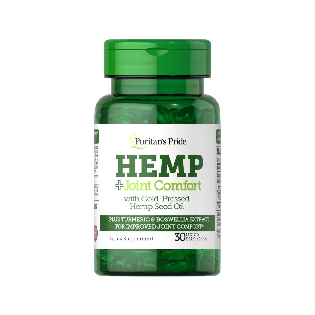 Puritan's Pride, Hemp + Joint Comfort
