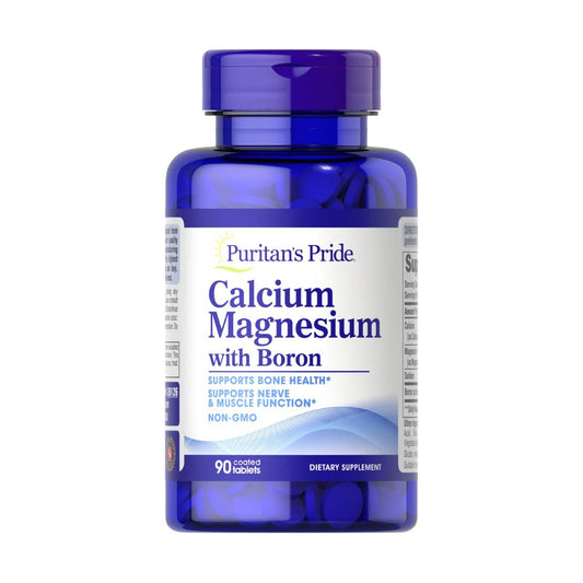 Puritan's Pride, Calcium Magnesium Plus Boron, Puritan's Pride, Calcio Magnesio Más Boro