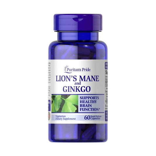 Puritan's Pride, Lion's Mane and Ginkgo