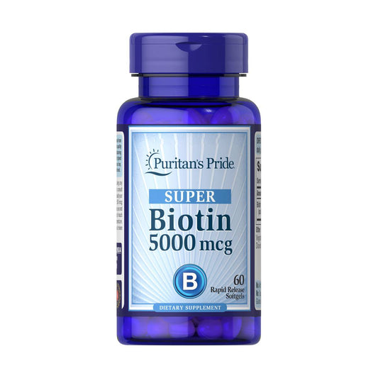 Puritan's Pride, Biotin 5000 mcg, Puritans Pride, Biotina 5000 mcg
