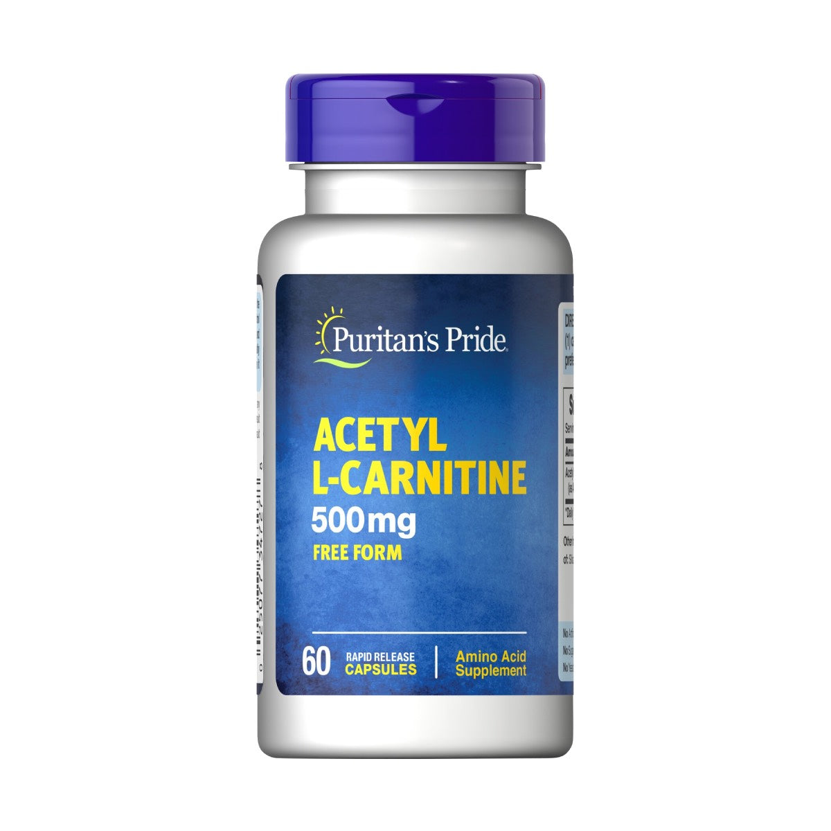 Puritan's Pride, Acetyl L-Carnitine 500 mg