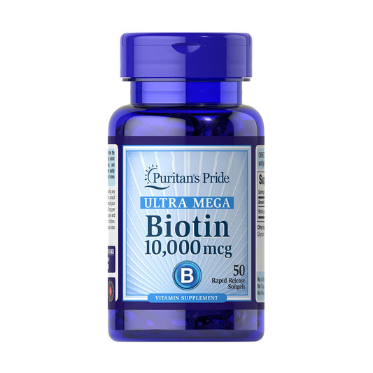 Puritan's Pride, Biotin 10,000 mcg, Puritans Pride, Biotina 10000 mcg