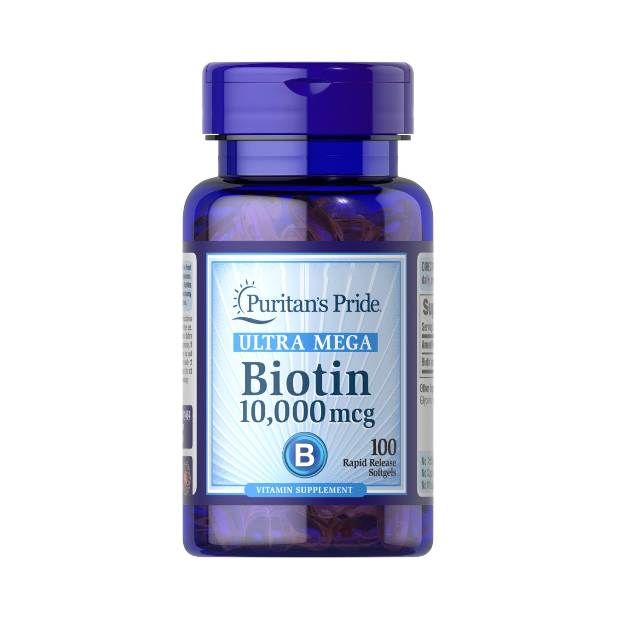 Puritan's Pride, Biotin 10,000 mcg