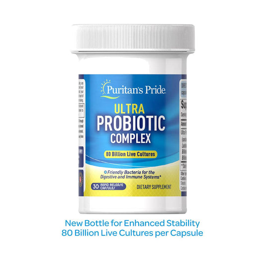 Puritan's Pride, Ultra Probiotic Complex 80 Billion
