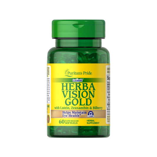 Puritan's Pride, Herbavision Gold with Lutein, Bilberry and Zeaxanthin