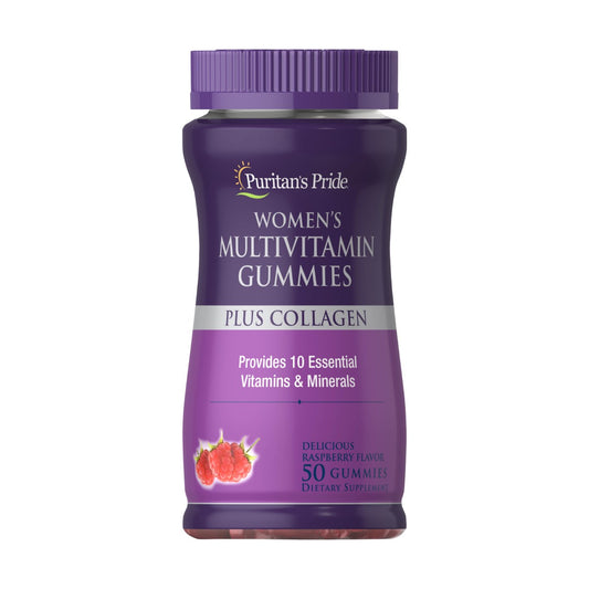 Puritan's Pride, Women's Multivitamin Gummies Plus Collagen