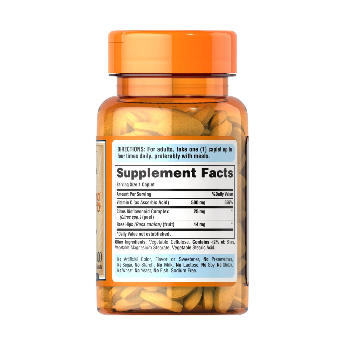 Puritan's Pride, Vitamin C-500 mg with Bioflavonoids & Rose Hips