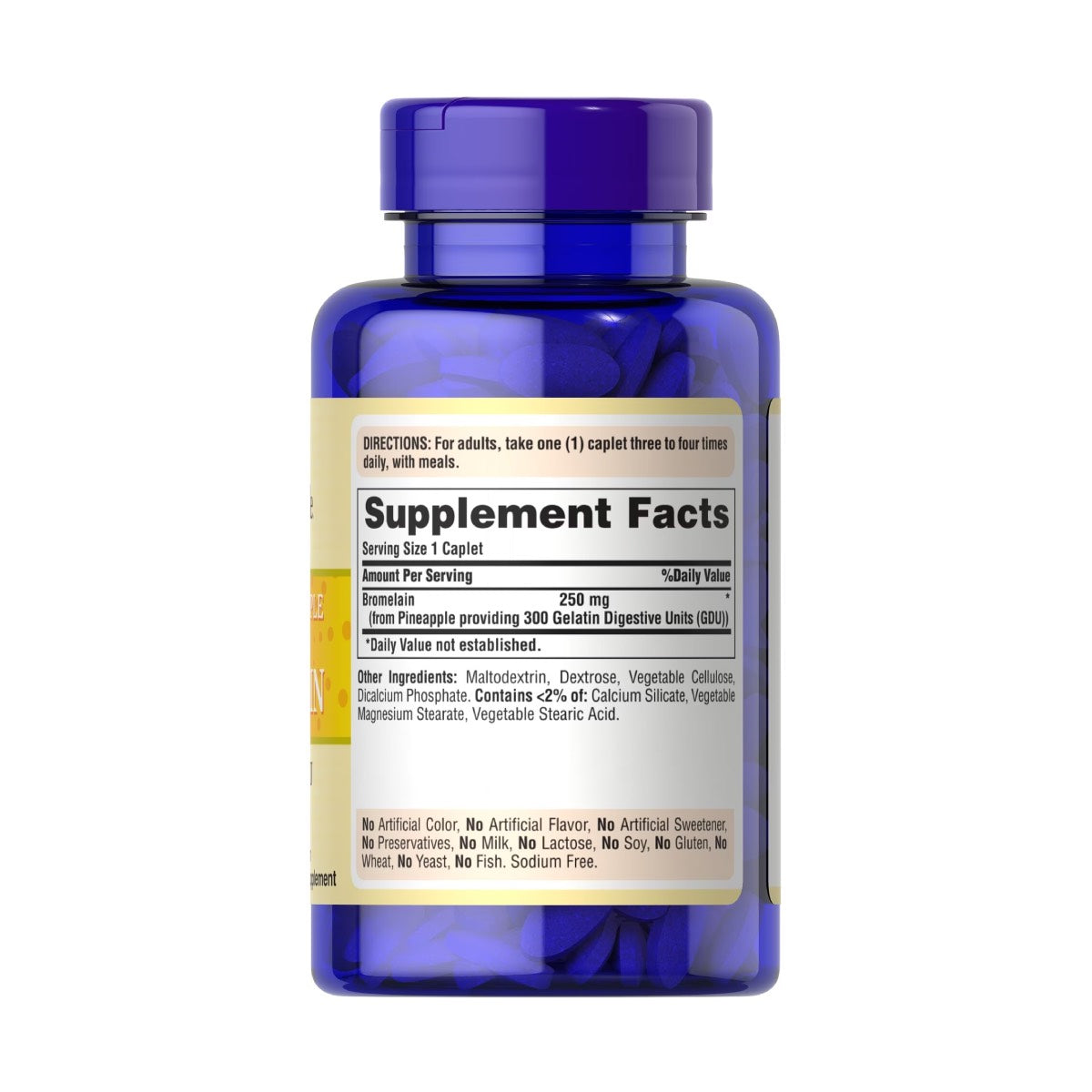 Puritan's Pride, Bromelain 250 mg 300 GDU/gram