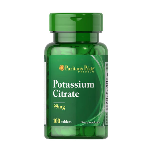 Puritan's Pride, Potassium Citrate 99 mg