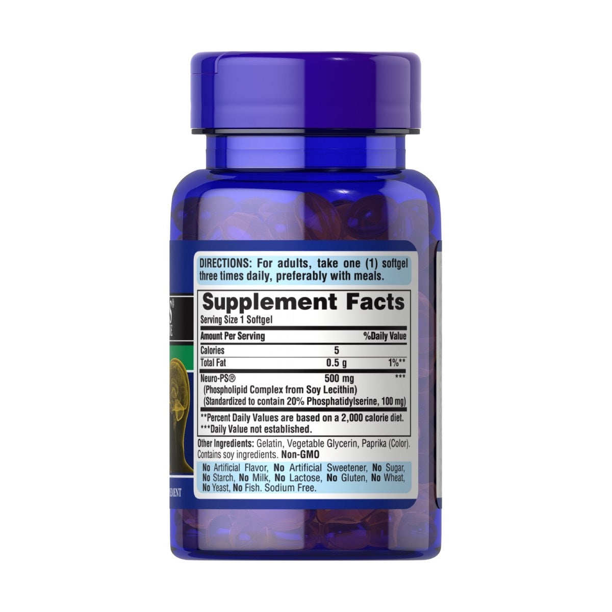Puritan's Pride, Neuro-PS (Phosphatidylserine) 100 mg