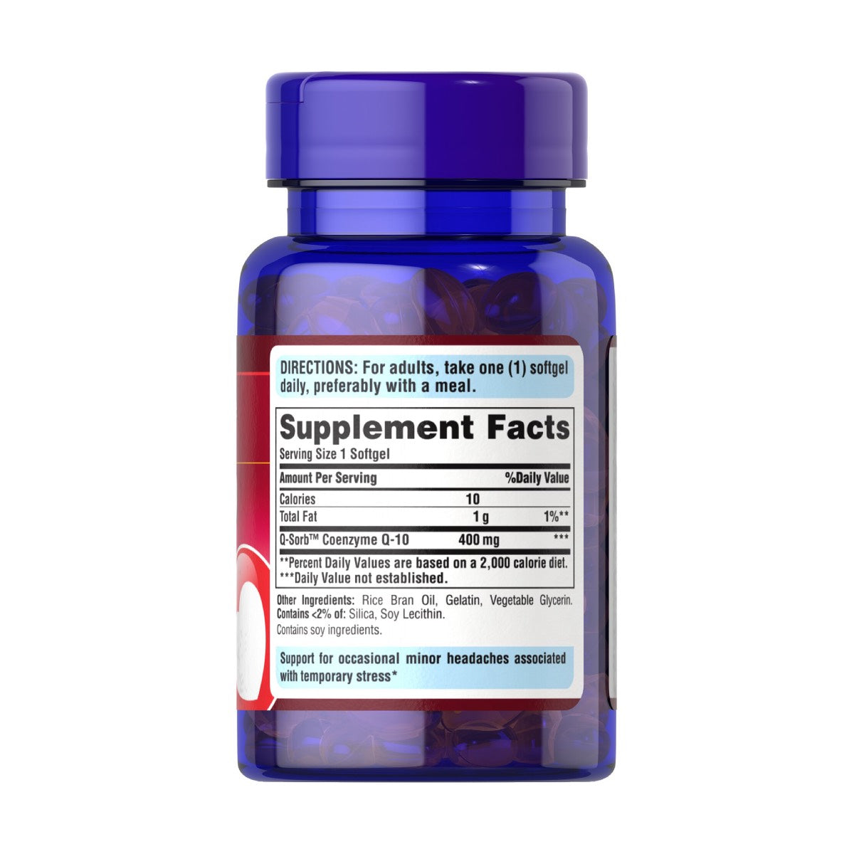 Puritan's Pride, Q-SORB Co Q-10 400 mg